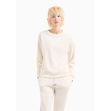 Armani Exchange - Terry Sweatshirt - Beige - Katoen - Lange Mouwen