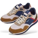 Pepe Jeans - London Life - Hardloopschoenen - Combinatie van Materialen - Rubberen Buitensole