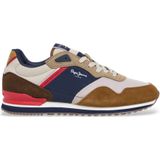 Pepe Jeans - London Life - Hardloopschoenen - Combinatie van Materialen - Rubberen Buitensole