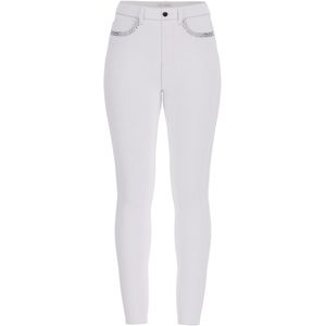 Guessvoor vrouwen. W5GA46D5N71 Broek 1981 Witte skinny broek (27), Casual, Katoen