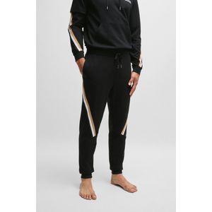 BOSSvoor mannen. 50521877 Iconische broek zwart (XL), Casual, Sportief, Katoen