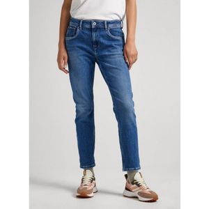 Pepe Jeansvoor vrouwen. PL204176HS1 Jeans Paarsblauw (26/34), Casual, Katoen, Denim, Duurzaam