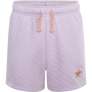 Conversevoor meisjes. 4CG809 Korte puntelle roze (S), Casual, Katoen, kinderkleding