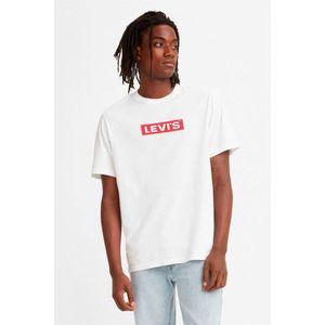 Levi'svoor mannen. 16143-0181 Relaxed T-shirt wit (S), Casual, Katoen, Korte mouwen, Duurzaam