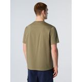 North Sails - 692970 - T-shirt - Groen - Katoen - Korte Mouwen