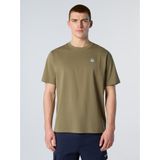 North Sails - 692970 - T-shirt - Groen - Katoen - Korte Mouwen