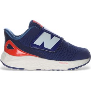 New Balanceunisex voor kinderen. NWARIV4 Trainers Fresh Foam Arishi V4 Hook And Loop marine (27.5), Plat, Klittenband, Casual, Marineblauw,