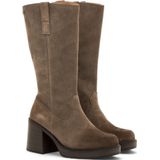 Laarzen - Leer - Rubber Zool - Hoge Hak