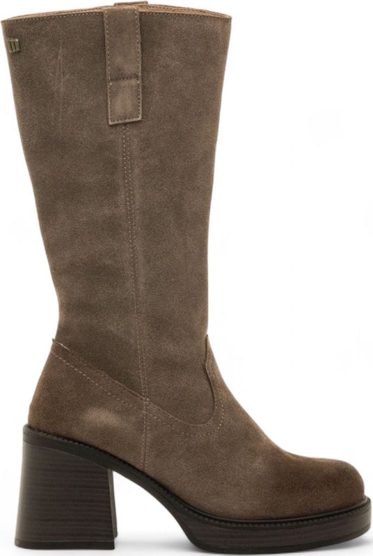 Laarzen - Leer - Rubber Zool - Hoge Hak