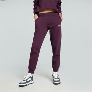 Pumavoor vrouwen. 84995944 Broek ESS+ Metallic lila (L), Casual, Sportief, Katoen, Meerdere sporten