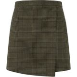 Pepe Jeans - Korte Rok - Groen - Katoen - Prince of Wales Ruitpatroon