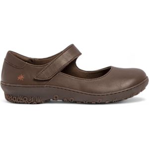 Artvoor vrouwen. 114203120003_012 Ballerina's Leer 1420 Antibes bruin (36), Plat, Klittenband, Casual