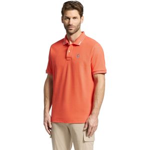 Psycho Bunnyvoor mannen. B6K405F200 Korte mouw polo Stirling Piqué koraal (S), Casual, Katoen, Korte mouwen