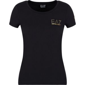 Emporio Armani EA7 - TROLOPA - T-shirt - Zwart