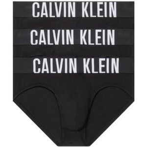 Calvin Kleinvoor mannen. 000NB3607A Set van 3 zwarte slipjes (XXL), Homewear, Katoen