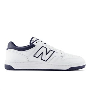 New Balancevoor mannen. BB480LV1 Schoenen 480 wit (47.5), Plat, Veters, Casual