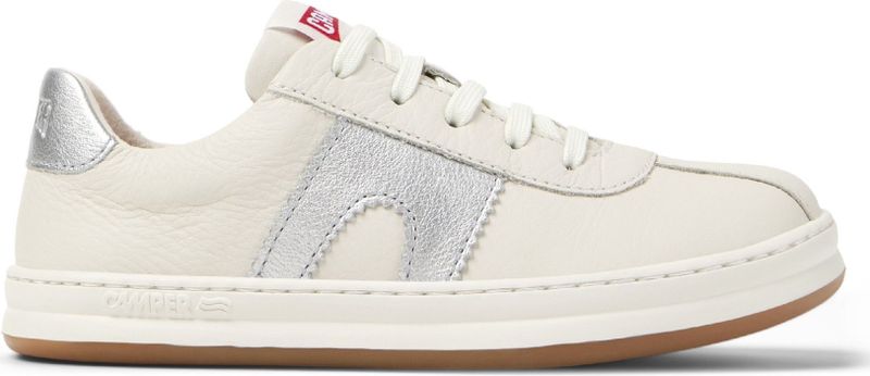 Runner - Sneakers - Wit - Leer - Rubberen Zool - OrthoLite Binnenzool