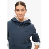 Superdry - W2012213A - Sweatshirt - Marineblauw - Capuchon - Katoen