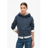 Superdry - W2012213A - Sweatshirt - Marineblauw - Capuchon - Katoen