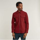 G-Star - D25825-D200-5298 - Overshirt - Granaatappel - Lange Mouwen - Gerecycled Polyester