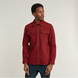 G-Star - D25825-D200-5298 - Overshirt - Granaatappel - Lange Mouwen - Gerecycled Polyester