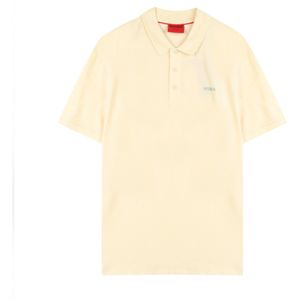 HUGOvoor mannen. 50466182 Donos marine polo (XL), Casual, Katoen, Korte mouwen, Marineblauw