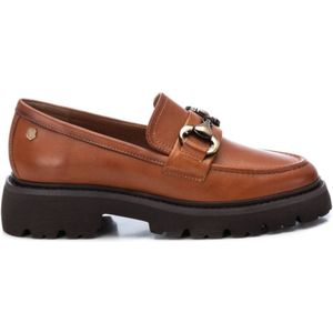 Carmela - 16187203-CAMEL - Loafers - Bruin - Leer