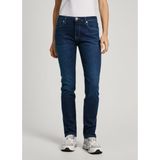 Pepe Jeans - PL204589CU1 - Slim Jeans - Marineblauw - Casual - Katoen