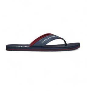 Tommy Hilfigervoor mannen. FM0FM05235 Teenslippers Merk Marine (46), Plat, Geen, Strandkleding, Marineblauw