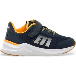 Mustang Kidsunisex voor kinderen. 48975 Trainers Somo marine (25), Stof, 1 tot 3 cm, Veters, Klittenband, Casual, Marineblauw, kinderkleding