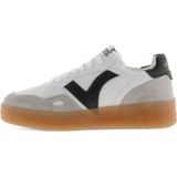 Seul - Effet Cuir - Sneakers - Karamel - Leer