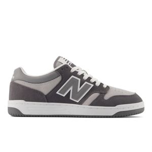 New Balancevoor mannen. BB480LV1 Leren sneakers 480 grijs (44), Leer, Plat, Veters, Casual