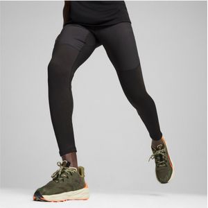 Pumavoor mannen. 52582801 Panty Seasons Microfleec zwart (XXL), Sportief, Running, Meerdere sporten, Gerecycled polyester, Duurzaam