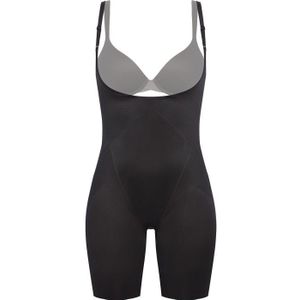 SPANXvoor vrouwen. 10235R_VERY BLACK Zwarte legging body shaper bodysuit (M), Homewear, Nylon