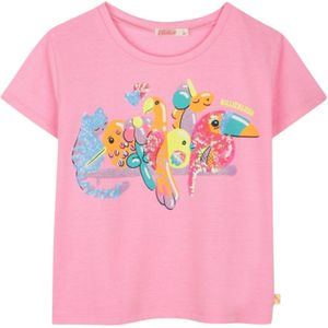Billieblush - U21058 - T-shirt - Roze - Korte Mouwen - Meisjes