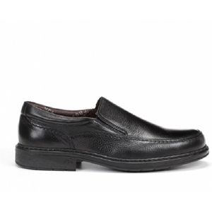 Fluchosvoor mannen. 9578_CIDA_NEGR Leren schoenen Clipper 9578 Cidacos zwart (40), Leer, Plat, Veters, Casual, Klassiek