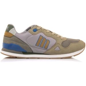 Mustangvoor mannen. 84013 Joggo Sneakers Bruin (46), Stof, Plat, Veters, Casual, Sportief