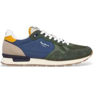 Pepe Jeans - Brit Camp - Schoenen - Multicolor - Polyester/Rundleder