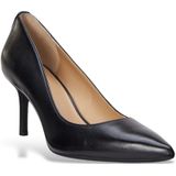 Lauren Ralph Lauren - Lanette - Leren Schoenen - Zwart - Hakhoogte 5 tot 8 cm