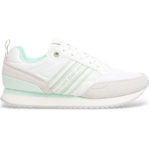 Pepe Jeans - PLS40036 Dublin Gala - Leren Schoenen - Wit - Plat - Veters