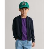 Gant - 884031 Shield Kids - Cardigan - Marineblauw - Katoen