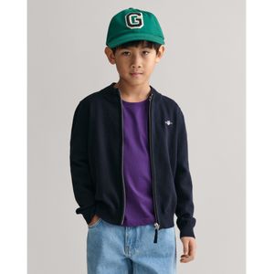 Gant - 884031 Shield Kids - Cardigan - Marineblauw - Katoen