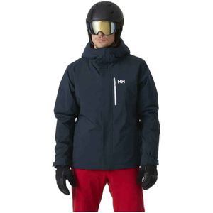 Helly Hansenvoor mannen. 65744 Panoramajas marine (XL), Casual, Sportief, Meerdere sporten, Polyester, Sneeuw, Marineblauw