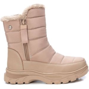 Xti Kidsvoor vrouwen/meisjes. 15061701-BEIGE Enkellaarsjes 150617 beige (33), 3 tot 5 cm, Veters, Casual, Imitatieleer, kinderkleding