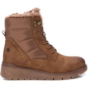 Refreshvoor vrouwen. 17227203-CAMEL REFRESH VROUW ANKLE BOOTS 172272 bruin (40), Plat, Veters, Ritssluiting, Casual