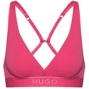 HUGOvoor vrouwen. 50475537 Driehoekbeha roze (XS), Homewear, Katoen