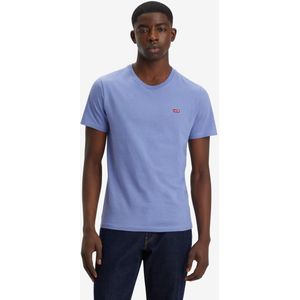 Levi'svoor mannen. 56605-0228 Origineel huismerk T-shirt blauw (M), Casual, Katoen, Korte mouwen