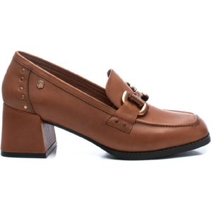 Carmelavoor vrouwen. 16194102-CAMEL Leren mucassins 161941 bruin (39), Leer, 5 tot 8 cm, Geen, Casual