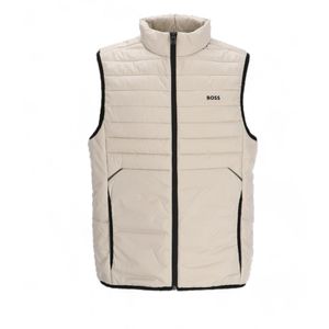 BOSSvoor mannen. 50514762 Thor gilet beige (XL), Casual, Polyamide