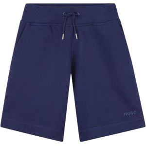 HUGO - G00364 - Korte Broek - Marineblauw - Katoen